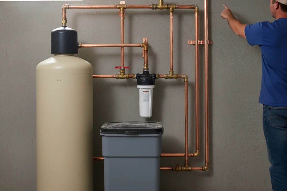 Whole-house water treatment system installed in Whitmire